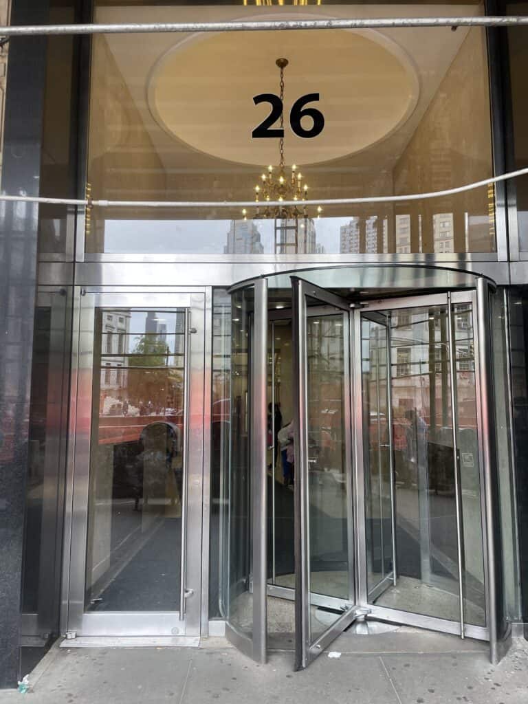 Outside Brooklyn office