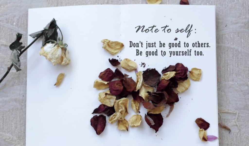 Reminder to Prioritize Self Worth